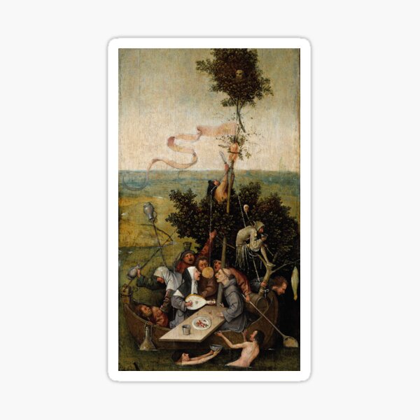 Artikel-Vorschau von Hieronimus Bosch Schiff der Narren Detail, designt und verkauft von ocd-dot.