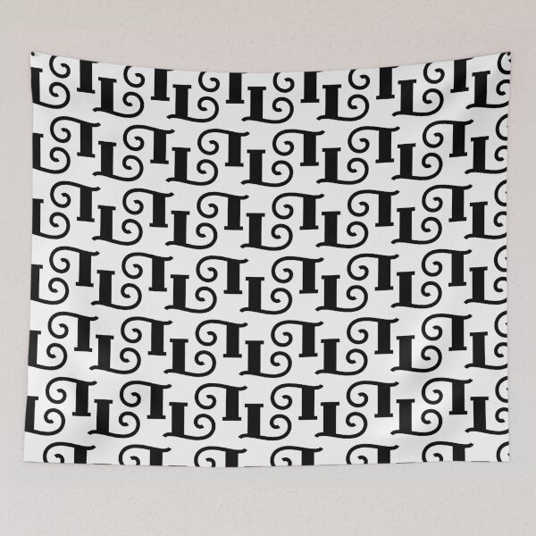 Item preview, Letter pattern designed and sold by Gajaman Creations.