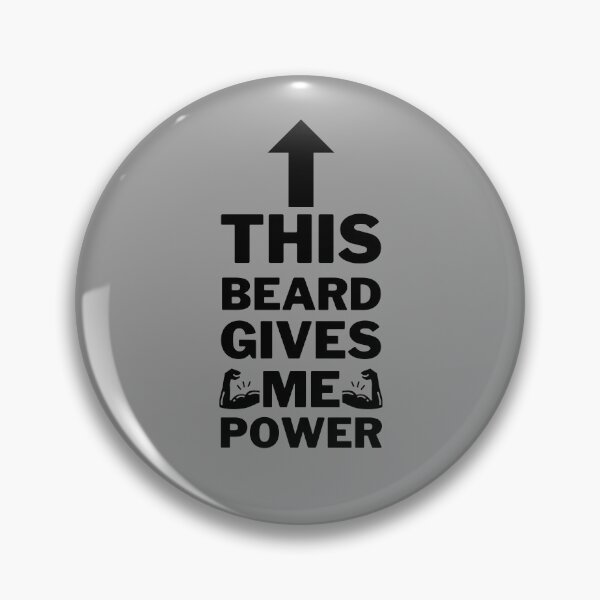Item preview, Copy of Beard give me power, black txt designed and sold by Unchainthebeast.
