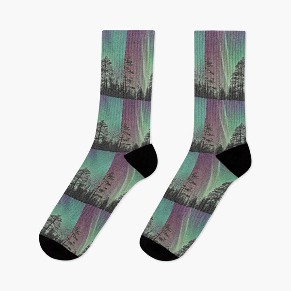 Item preview, Northern Lights Siberia designed and sold by dreamofdenim.