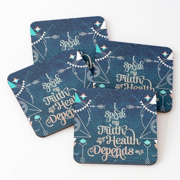 Item preview, Affirmation Speaking our truth Mantra designed and sold by webgrrl.