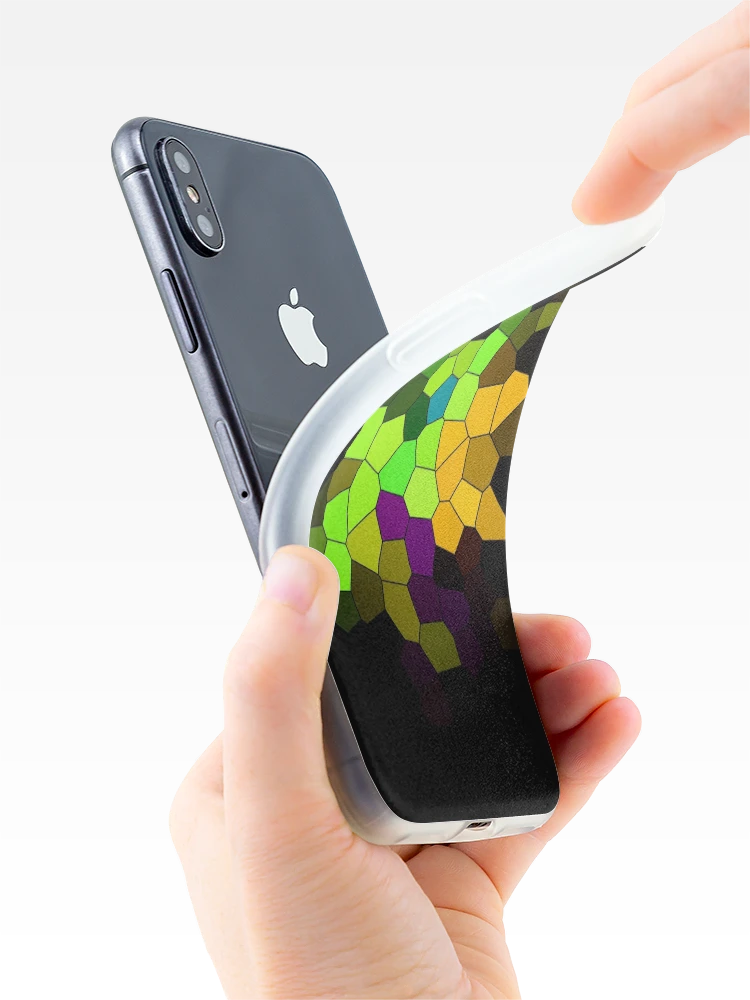 Thumbnail 4 of 5, iPhone Case, Colorful Fancy Pattern designed and sold by MagicSpread.