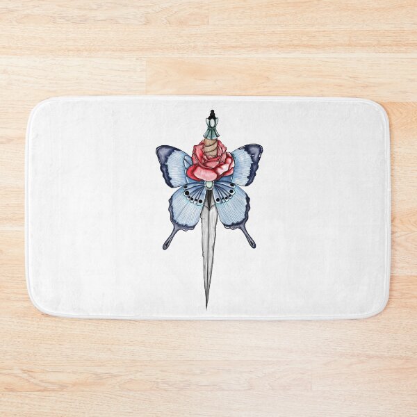 Item preview, Butterfly Dagger Tattoo Design  designed and sold by emassketches.