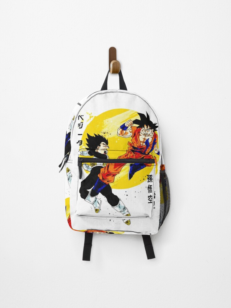 Anime Dragon Ball Children High Capacity Backpack Son Goku Vegeta