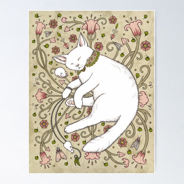 Mice and Moths Poster