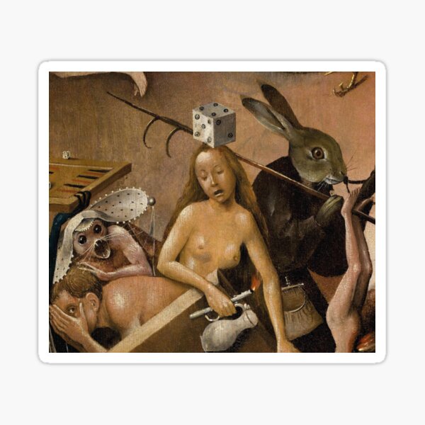 Artikel-Vorschau von Hieronimus Bosch Garten der irdischen Freuden Detail, designt und verkauft von ocd-dot.