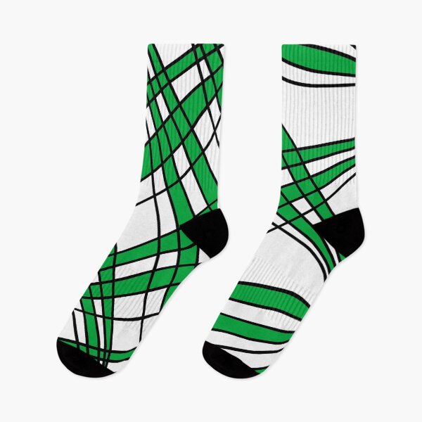 Item preview, Abstract pattern - green and white. designed and sold by K.S ART.