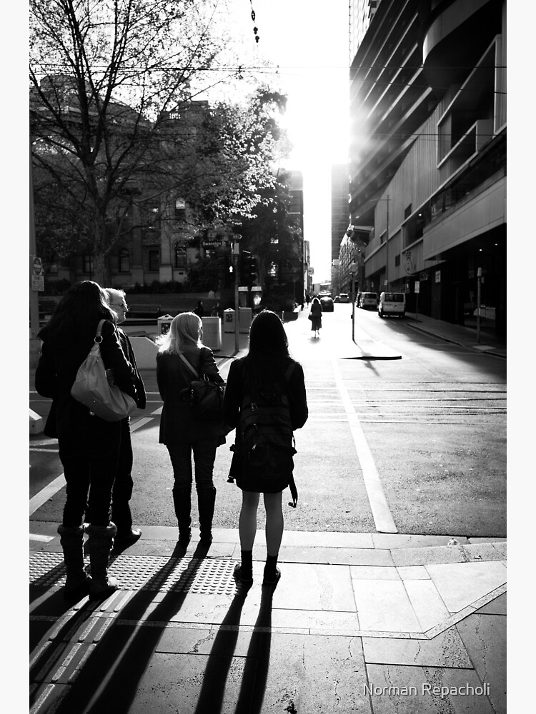 Walking toward the light - Melbourne Australia by keystone