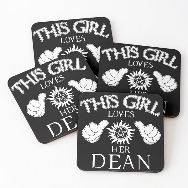 Item preview, This Girl Love Her Dean designed and sold by NinaKhalifa.