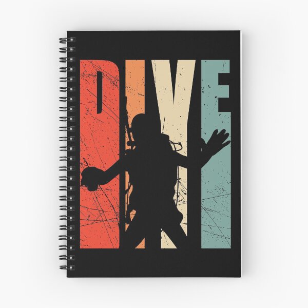 Item preview, Retro Vintage Scuba Diving Gift for Scuba Diver, Spearfishing, Dive Master designed and sold by xtocky.