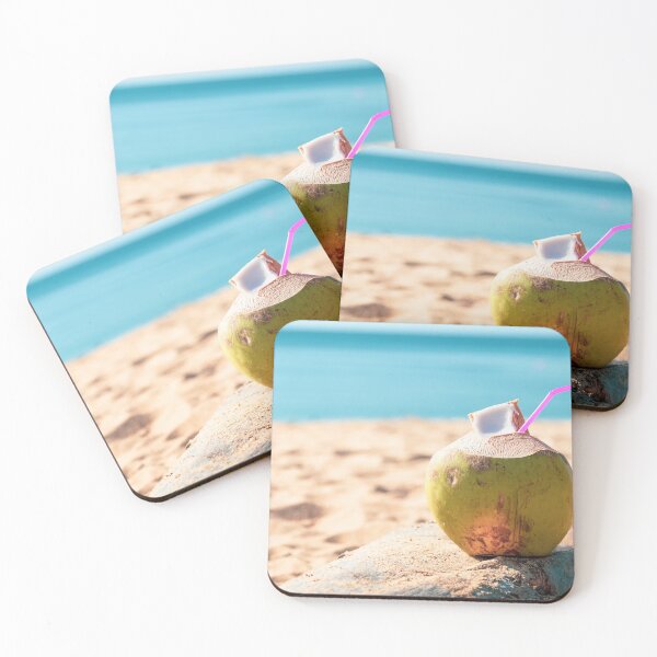 Item preview, Green Coconut On Thailand Phuket Beach Landscape designed and sold by JTS STORE.