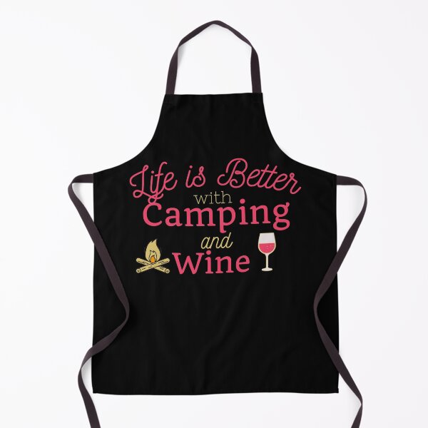 Item preview, Camping and Wine designed and sold by SunfullyYours.