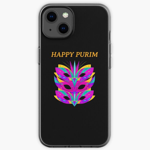 Happy Purim 2021 Costume iPhone Soft Case