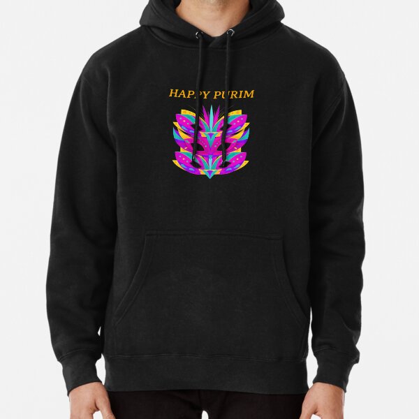 Happy Purim 2021 Costume Pullover Hoodie