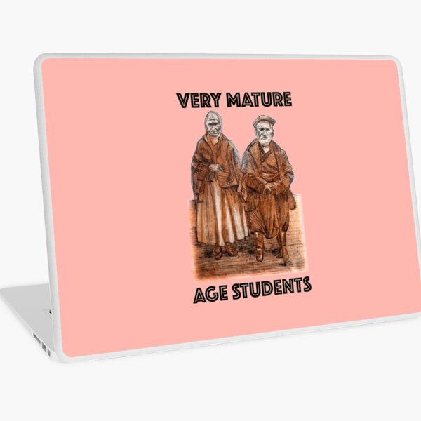 Very Mature Age Students Laptop Skin