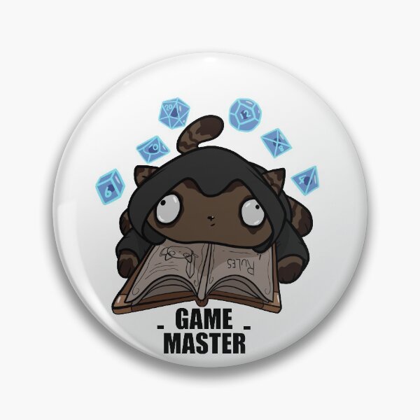 Item preview, Cartoon Game Master Cat designed and sold by LuCell Designs.