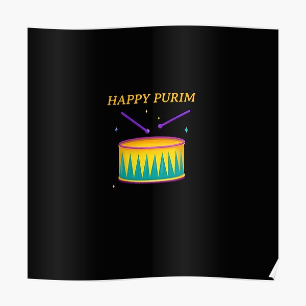Happy Purim 2021 Celebration Poster