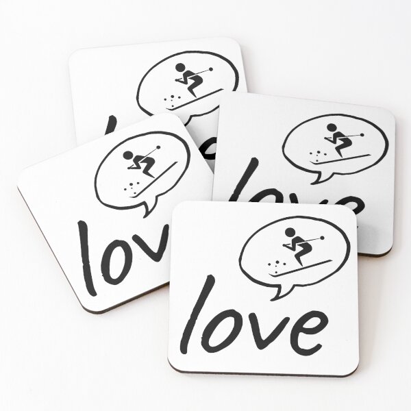 Item preview, Love: skiing designed and sold by TheGreenGoat.