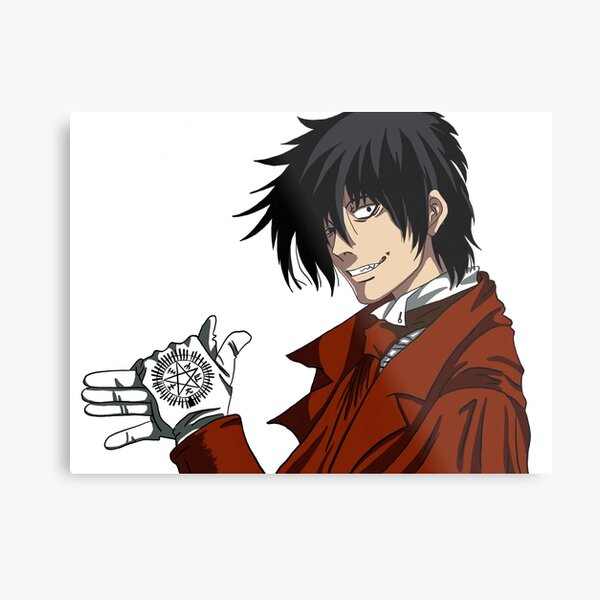 Anime Hellsing Ultimate Manga Poster for Room Aesthetics Decorative Picture  Print Wall Art Canvas Posters Gifts 24x36inch(60x90cm) Framed