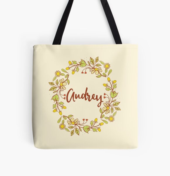 Name Drop Bouquet Tote