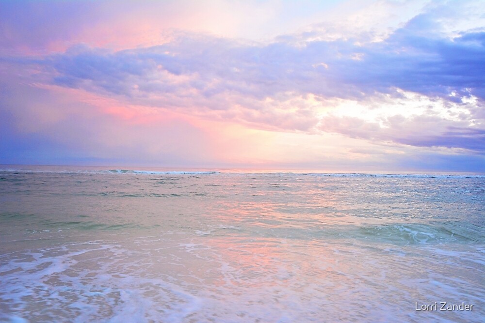 "Emerald Coast Beach Sunset" by Lorri Zander | Redbubble