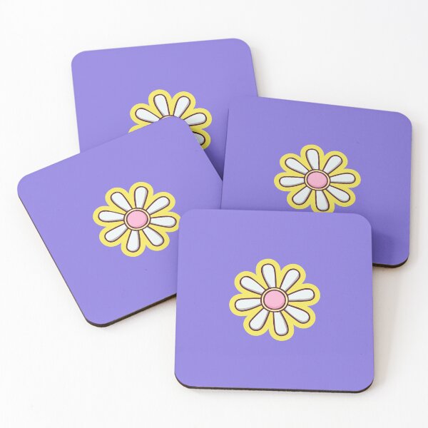 Item preview, 5 Daisy flower sticker pack - Floral pattern designed and sold by Mindy Bubble.