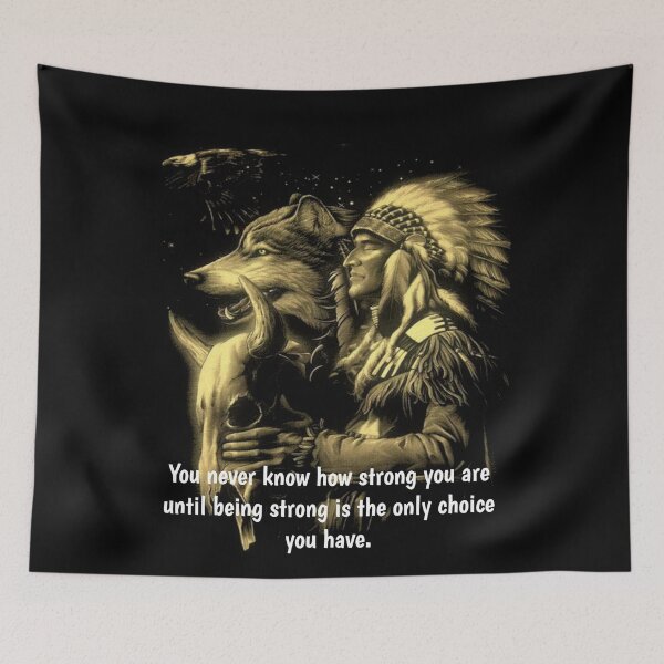 Item preview, You never know how strong you are until being strong is the only choice you have  designed and sold by TopDesignArt.