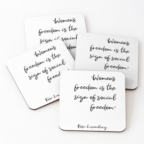 Item preview, Women’s freedom is the sign of social freedom. designed and sold by pipeswitz.