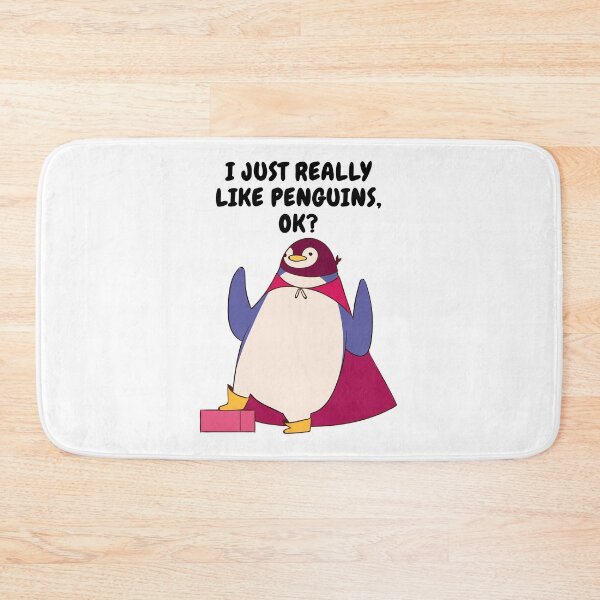 Item preview, Funny Penguin Pajama Girl Birthday Gift I just really like Penguins ok white designed and sold by 123428094.