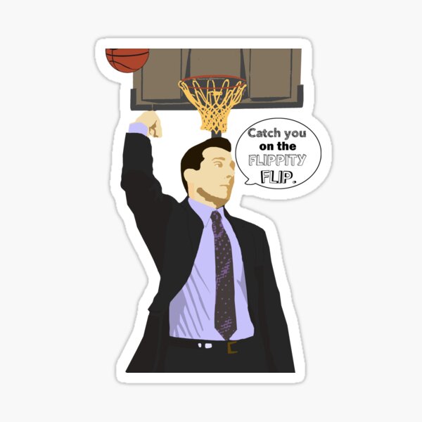 Catch you on the flippity flip Sticker