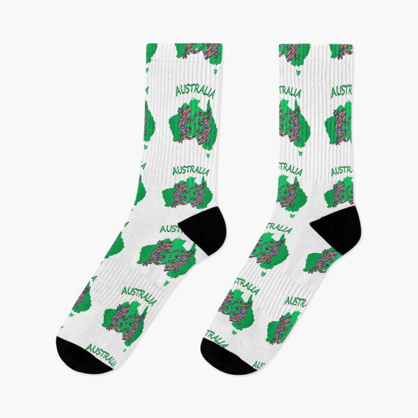 Item preview, Map of Australia with two lizards designed and sold by Kajaniko.
