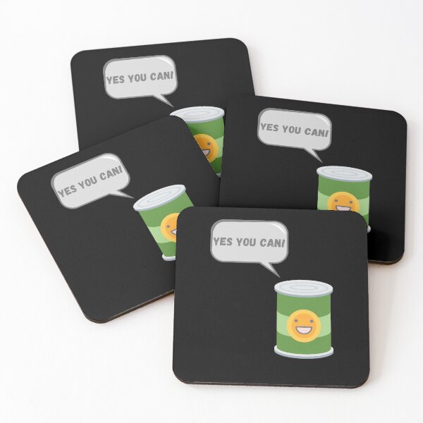 Item preview, Yes You can! Food Pun Joke designed and sold by GoodMoodFood.
