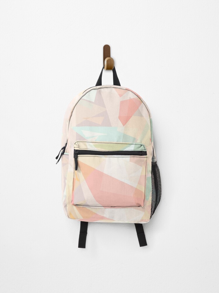 Thumbnail 1 of 3, Backpack, linear graphics designed and sold by redstitchlab.