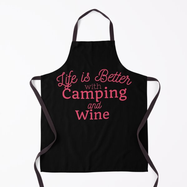 Item preview, Camping and Wine designed and sold by SunfullyYours.