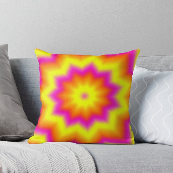 Item preview, y2k patterned pillow designed and sold by luisacampbell.