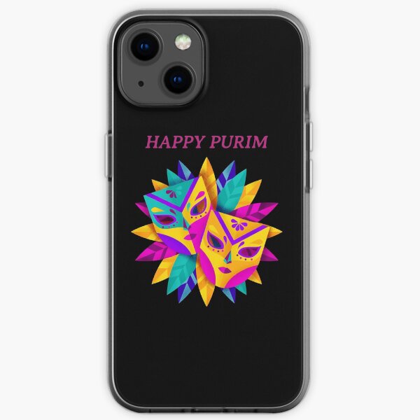 Happy Purim 2021 Celebration iPhone Soft Case