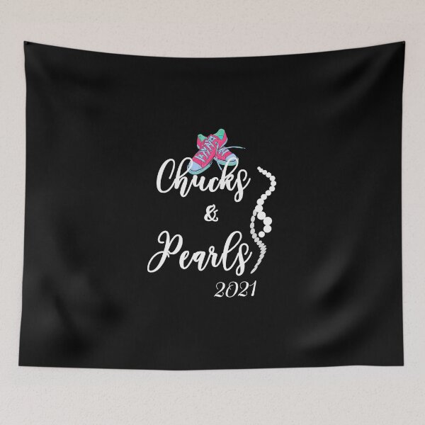 Item preview, Chucks and Pearls 2021 designed and sold by erinlee0803.