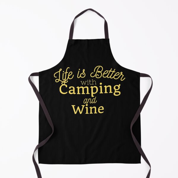 Item preview, Camping and Wine designed and sold by SunfullyYours.