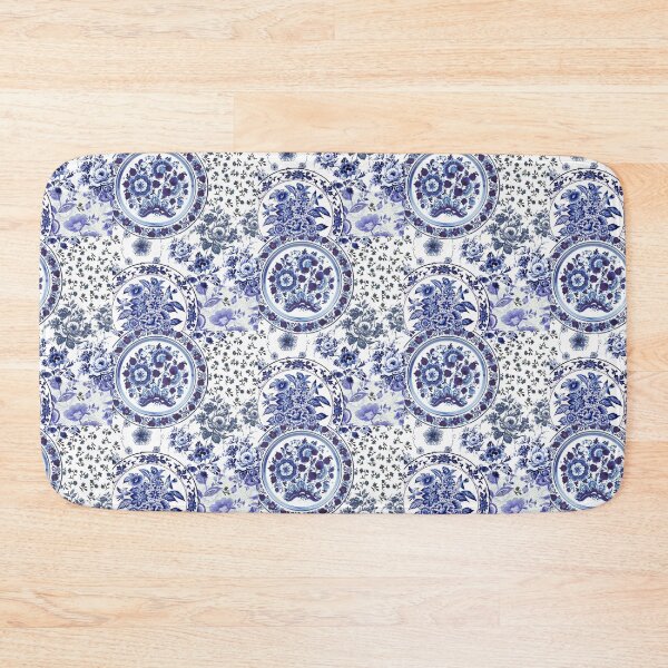 Item preview, Delft blue print designed and sold by redstitchlab.