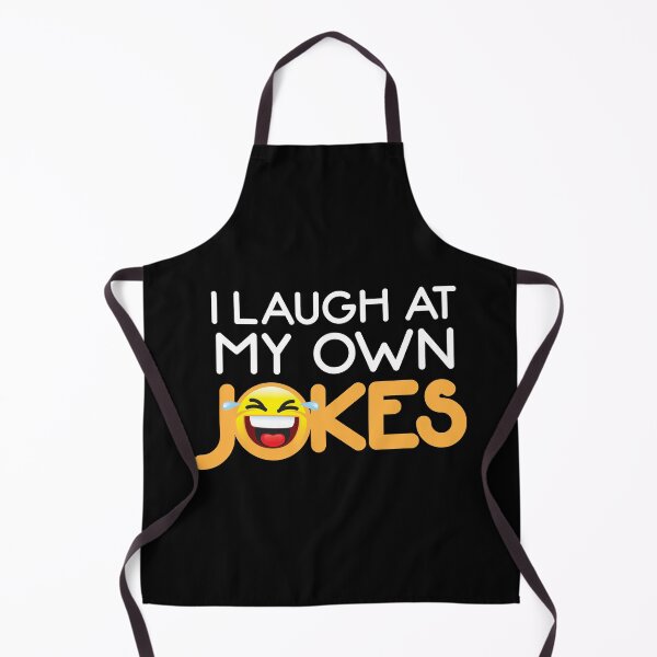Item preview, I Laugh At My Own Jokes White - Funny designed and sold by Andantino.