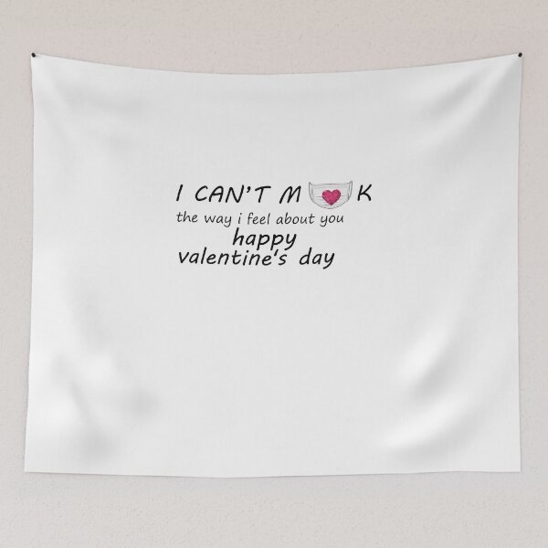 Item preview, I Can't Mask The Way I Feel About You Happy Valentine's Day , designed and sold by Rexoo.
