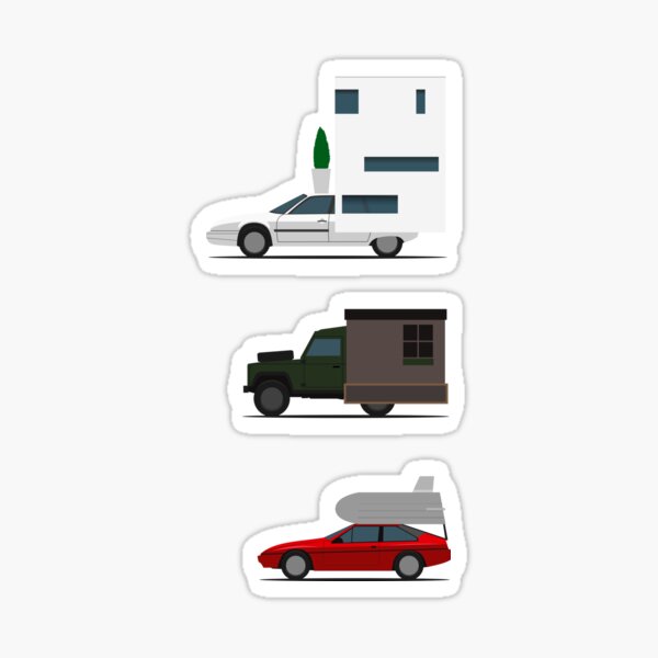 Défi camping-car Sticker