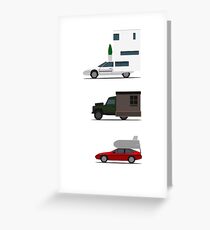 Motorhome challenge Greeting Card