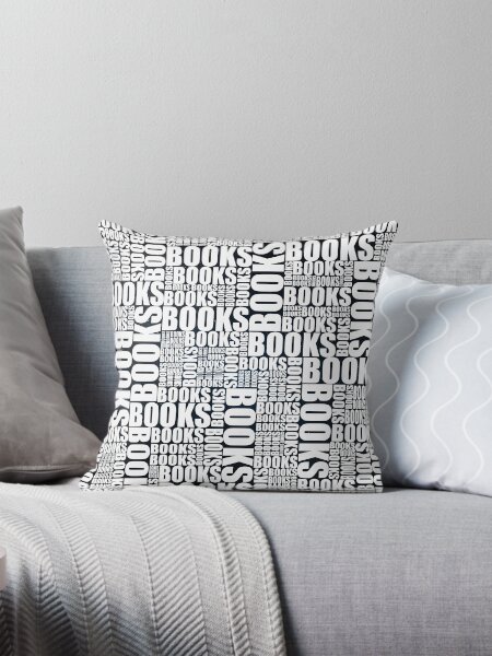 Item preview, Books Typography B&W designed and sold by eviebookish.
