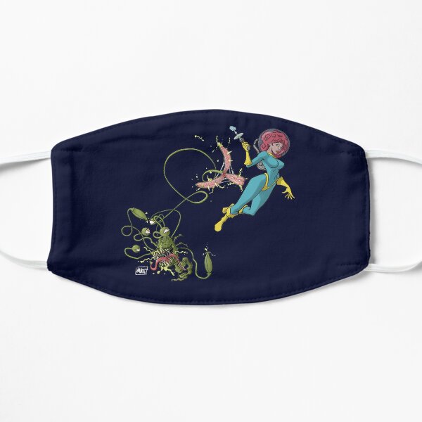 Terror from deep space Flat Mask