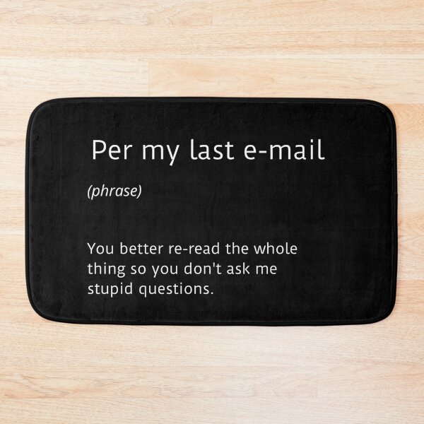 Item preview, Per my last e-mail designed and sold by ArtsySue.