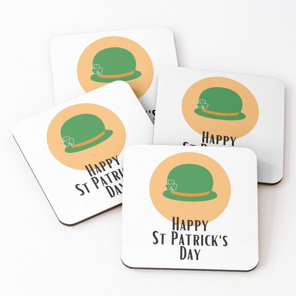Item preview, Green Hat and Clover - St Patrick's Day Design designed and sold by Lorify.
