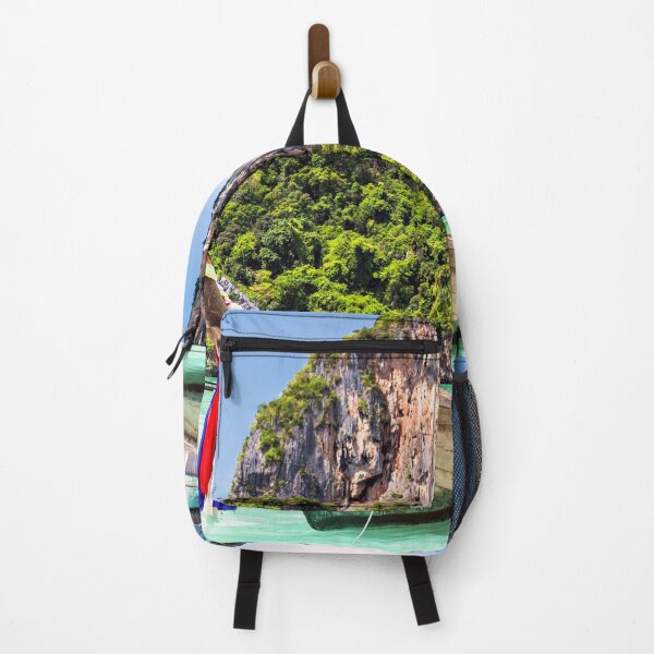 Item preview, Longtail Boat On Thailand Beach Landscape designed and sold by JTS STORE.