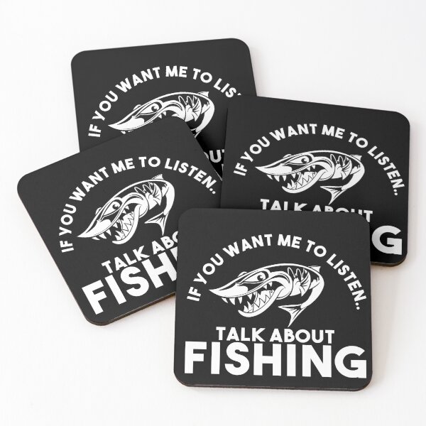 Item preview, If you want me to listen... Talk About Fishing designed and sold by EGIT.
