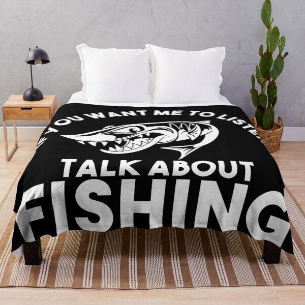 Item preview, If you want me to listen... Talk About Fishing designed and sold by EGIT.